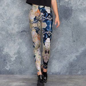 BlackMilk MUCHA BLACK LEGGINGS - LIMITED - S